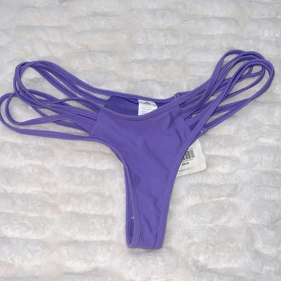 NWT Fabletics Noa strappy bikini bottom sz M - Picture 2 of 7
